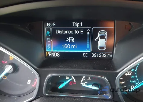 2014 Ford Escape Se z USA, uszkodzony, nr VIN 1FMCU0GX1EUB85224